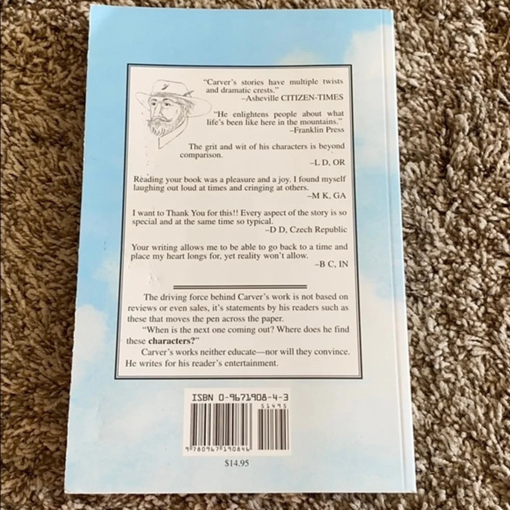 AUTOGRAPHED SIGNED When Someday Comes Bill Carver Book + A Fixin to Tell Em CD